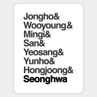 Ateez - Seonghwa bias Sticker
